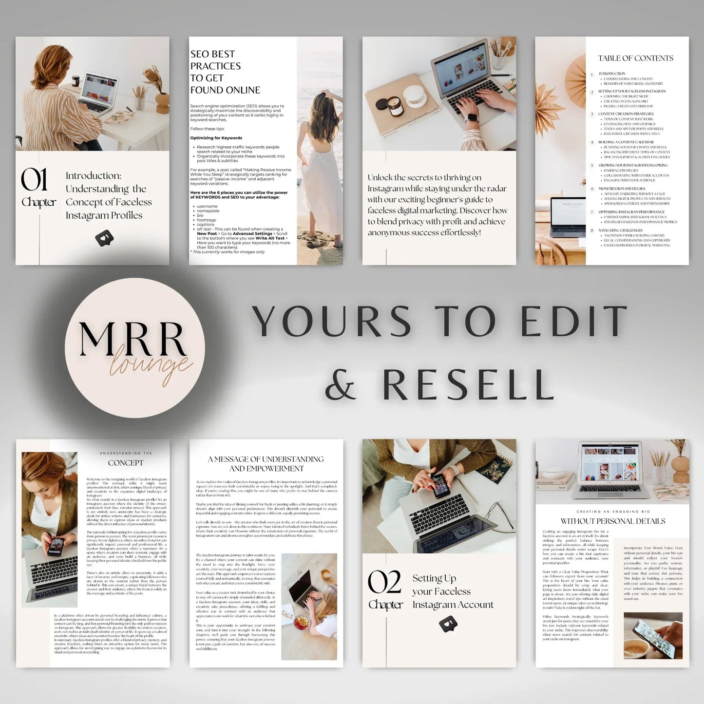Faceless Instagram Marketing: A Beginner's Guide with MRR