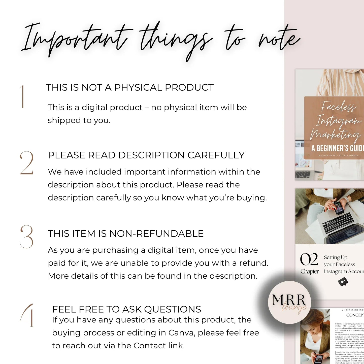 Faceless Instagram Marketing: A Beginner's Guide with MRR