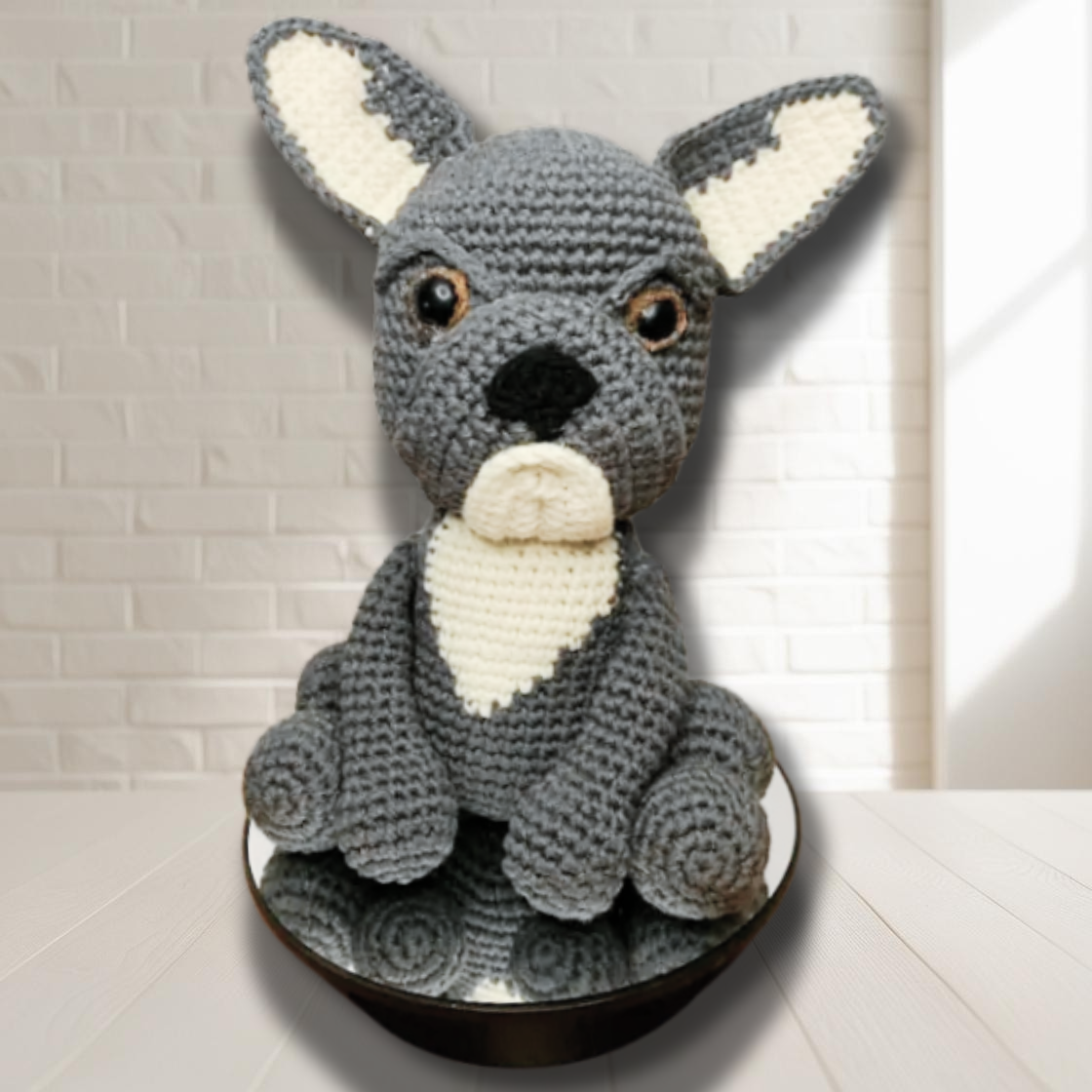 Frenchie Bulldog Included video tutorial! -The Crochet Coven