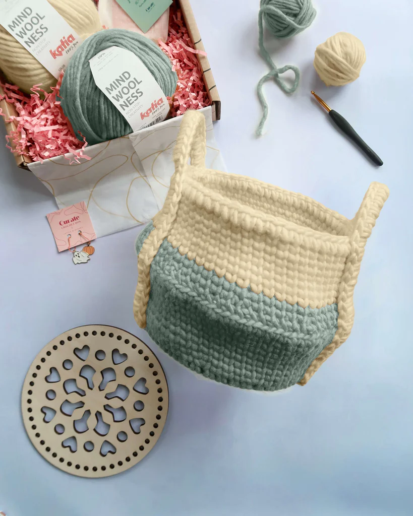 Harvest Moon Basket Pattern - The Crochet Coven