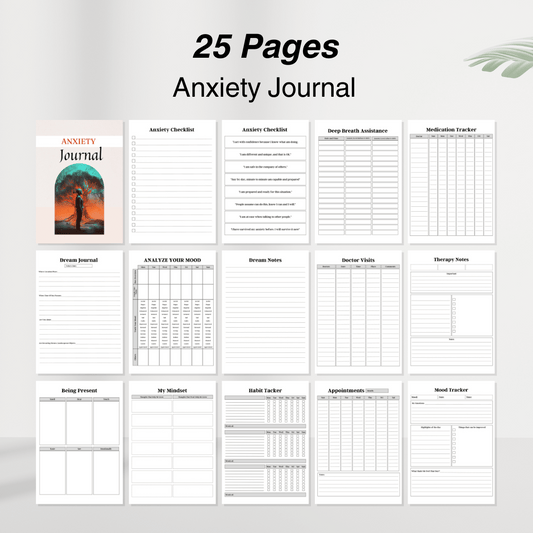 Mental Health Bundle: Planners &  Journals