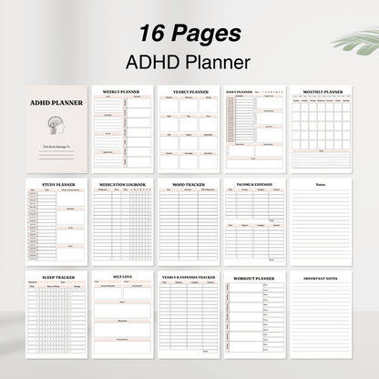 Mental Health Bundle: Planners &  Journals