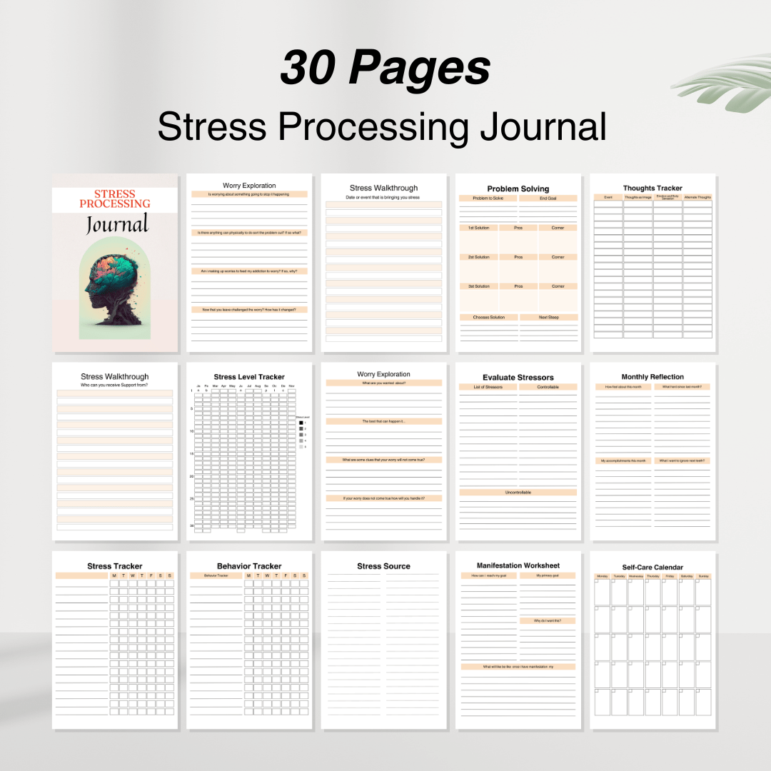 Mental Health Bundle: Planners &  Journals