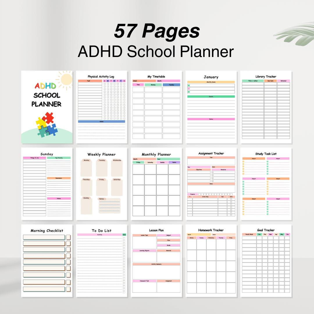 Mental Health Bundle: Planners &  Journals