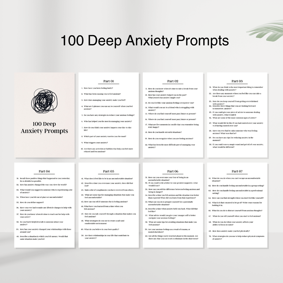 Mental Health Bundle: Planners &  Journals