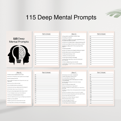 Mental Health Bundle: Planners &  Journals