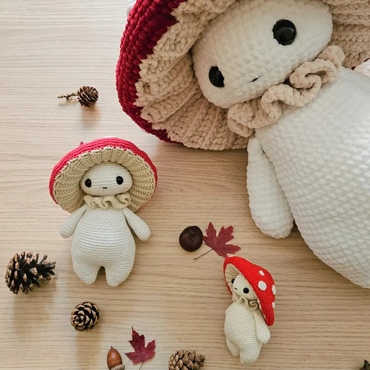 Mushroom Crochet Pattern - The Crochet Coven