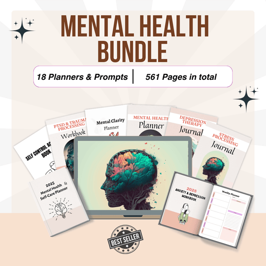 Mental Health Bundle: Planners &  Journals