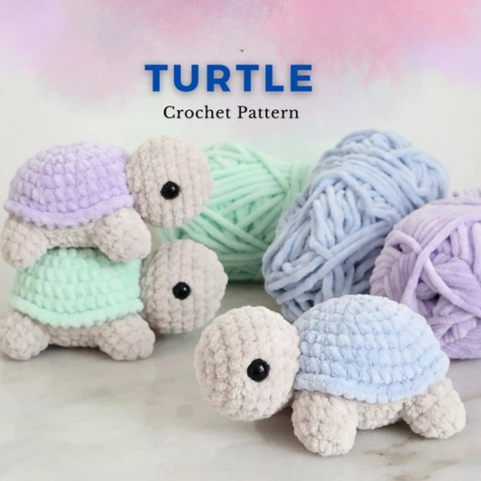 Turtle Crochet Pattern - The Crochet Coven