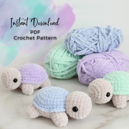 Turtle Crochet Pattern - The Crochet Coven