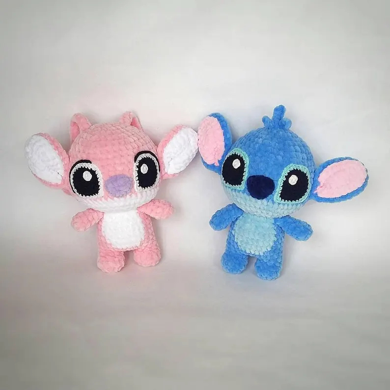 Stitch and Angel CROCHET PATTERN - The Crochet Coven