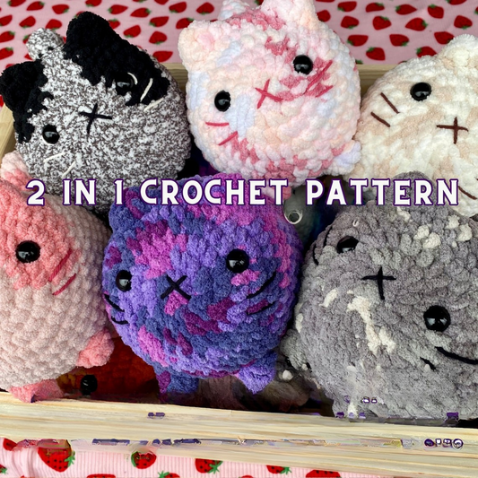 Amigurumi Crochet Cat - The Crochet Coven