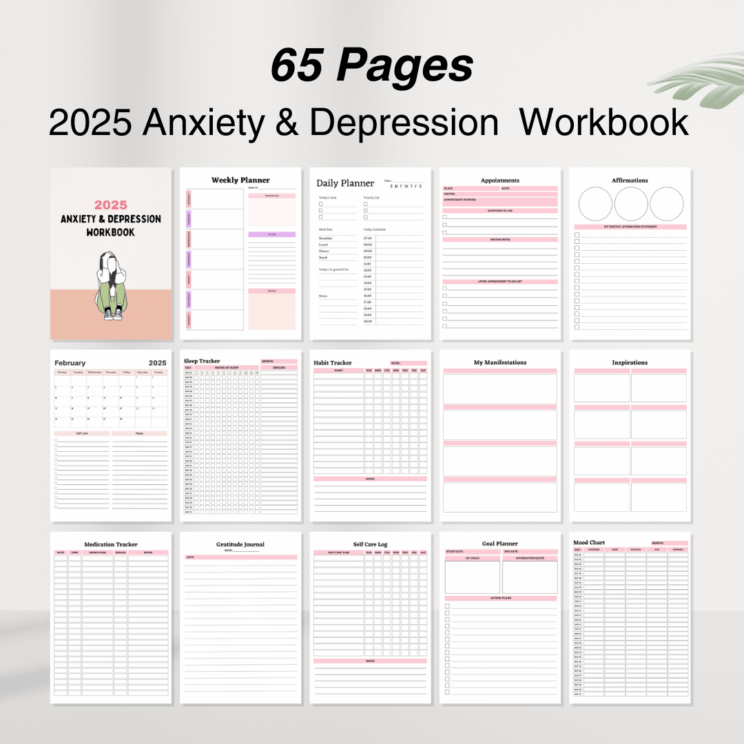 Mental Health Bundle: Planners &  Journals
