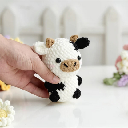 Cow No Sew Crochet Pattern -The Crochet Coven