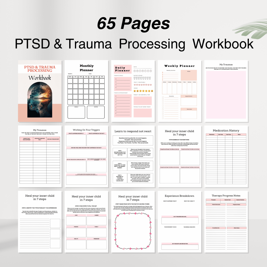Mental Health Bundle: Planners &  Journals