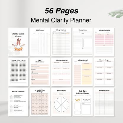 Mental Health Bundle: Planners &  Journals