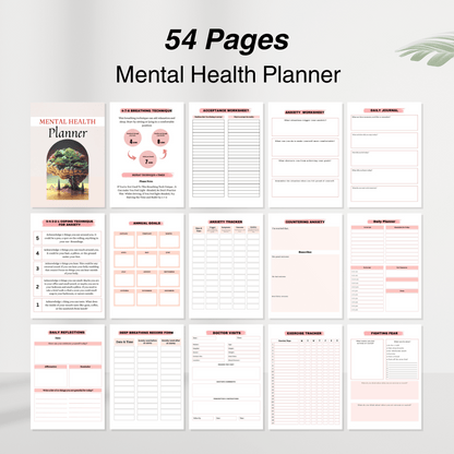 Mental Health Bundle: Planners &  Journals