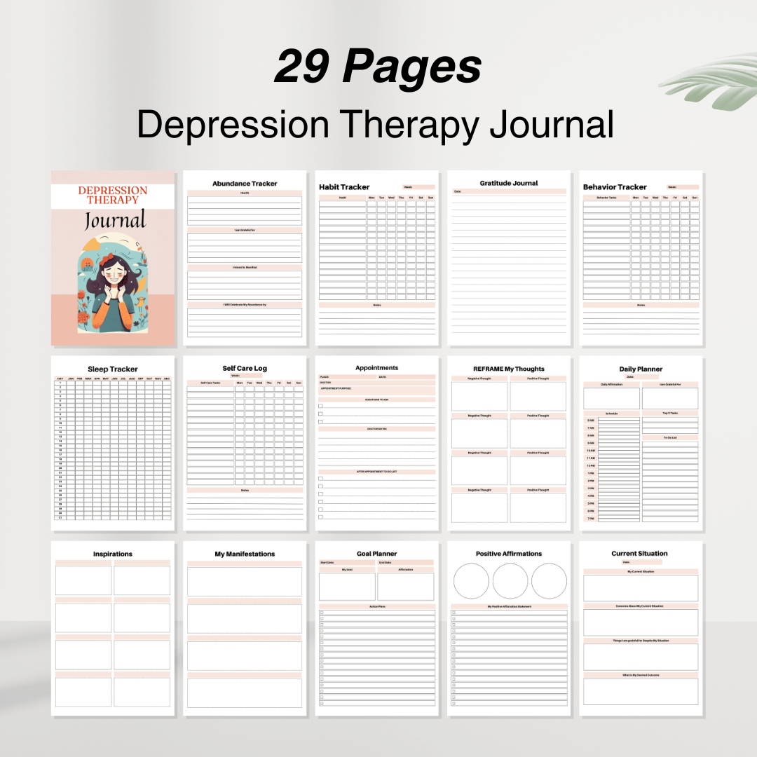 Mental Health Bundle: Planners &  Journals
