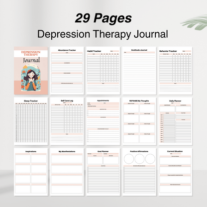 Mental Health Bundle: Planners &  Journals