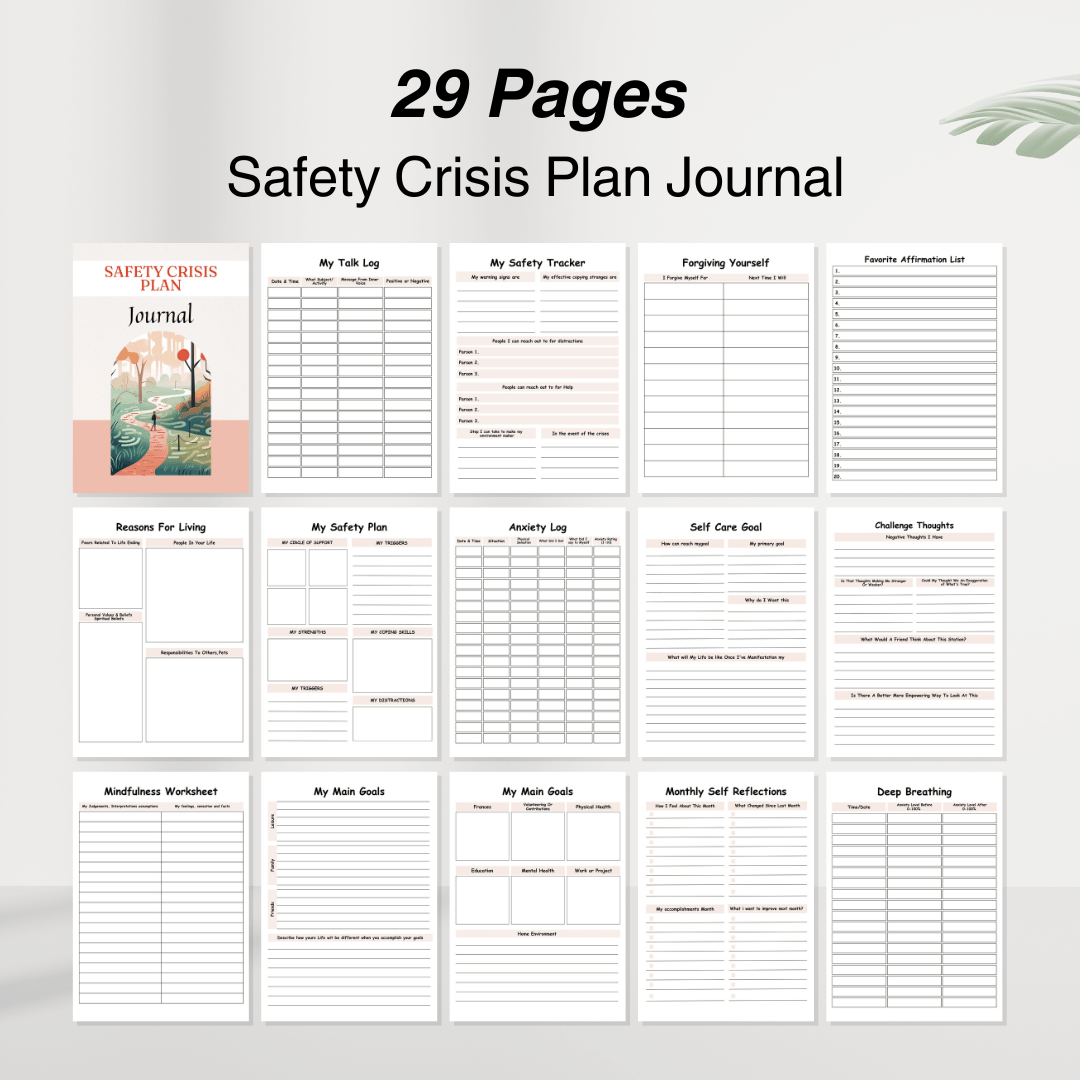 Mental Health Bundle: Planners &  Journals