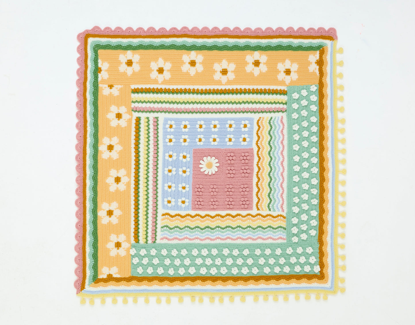 Blossom & Buds Blanket Yarn Pack, Free Pattern & Video - The Crochet Coven