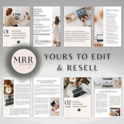 Faceless Instagram Marketing: A Beginner's Guide with MRR