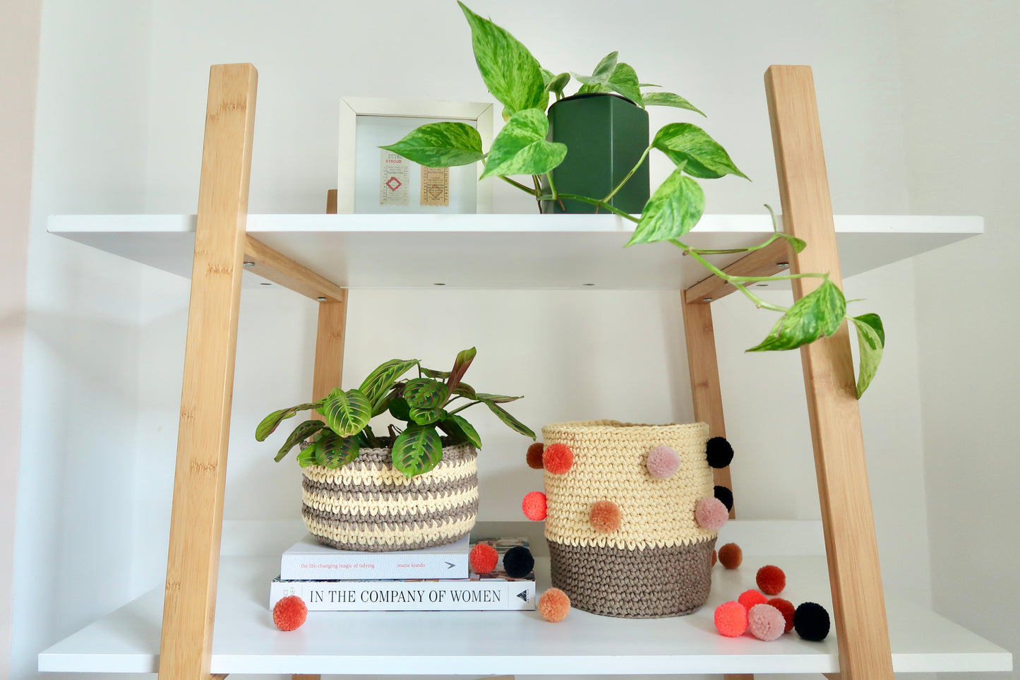Spots and Stripes Baskets Pattern - The Crochet Coven