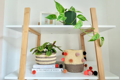 Spots and Stripes Baskets Pattern - The Crochet Coven