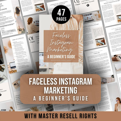 Faceless Instagram Marketing: A Beginner's Guide with MRR
