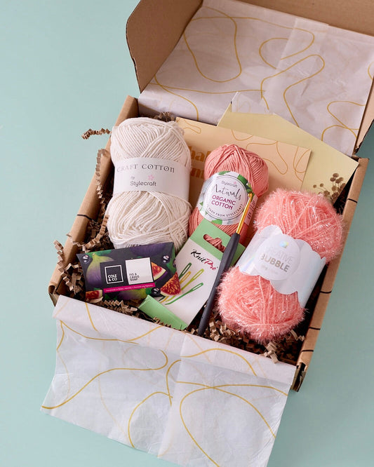 Peachy Clean Kit and Pattern - The Crochet Coven