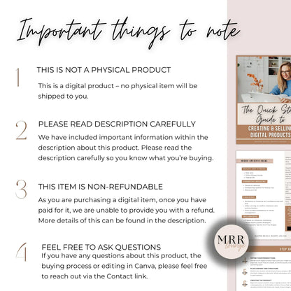 The Quick Start Guide to Creating & Selling Digital Products with MRR
