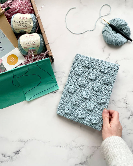 Forget-Me-Not Journal Pattern - The Crochet Coven