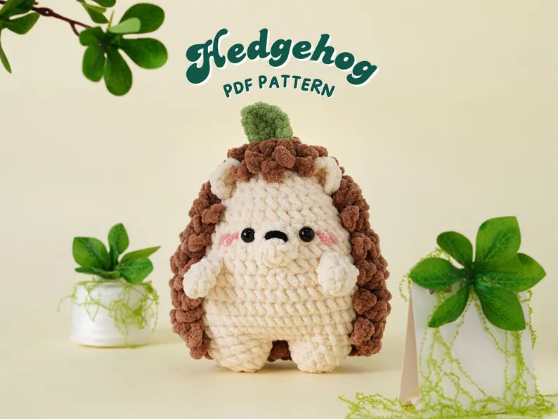 Hedgehog Crochet Pattern - The Crochet Coven