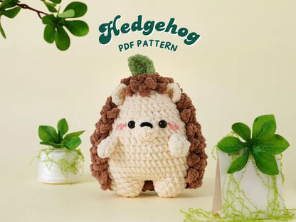 Hedgehog Crochet Pattern - The Crochet Coven