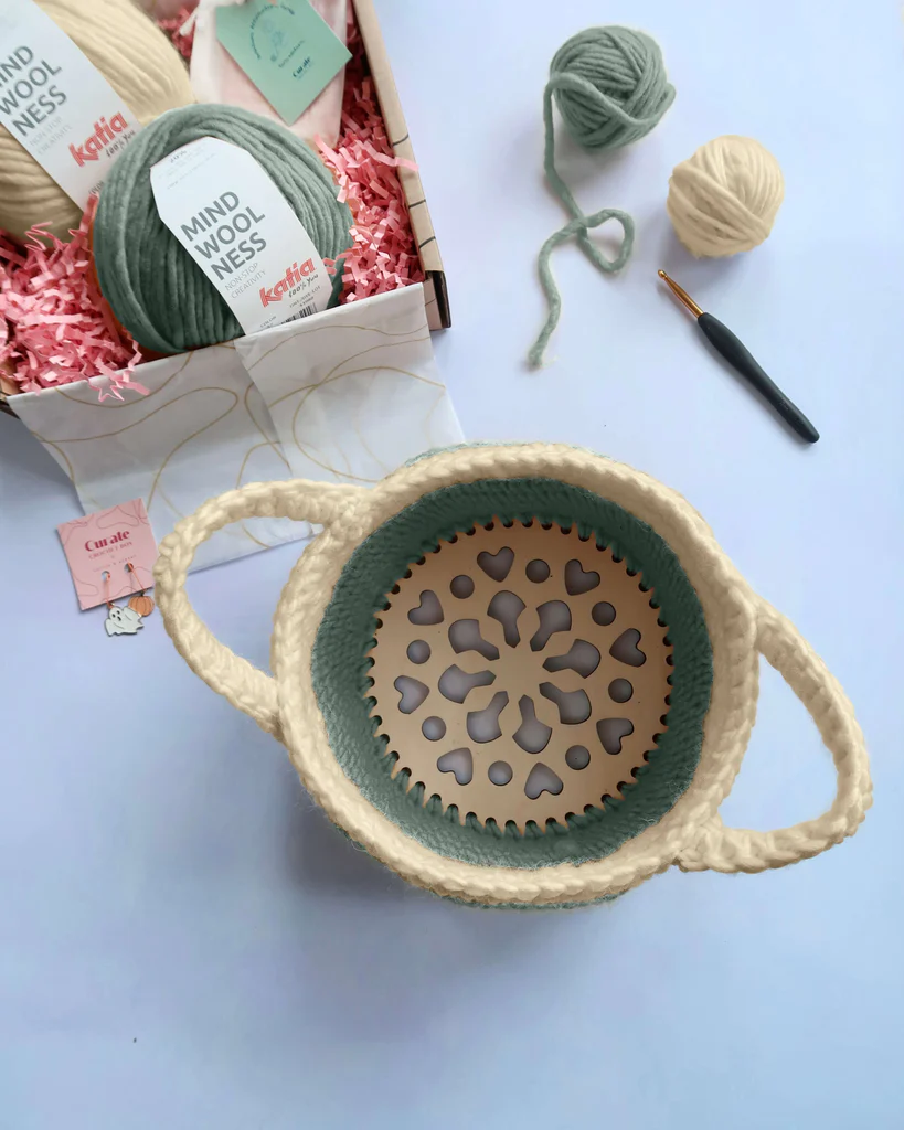 Harvest Moon Basket Pattern - The Crochet Coven