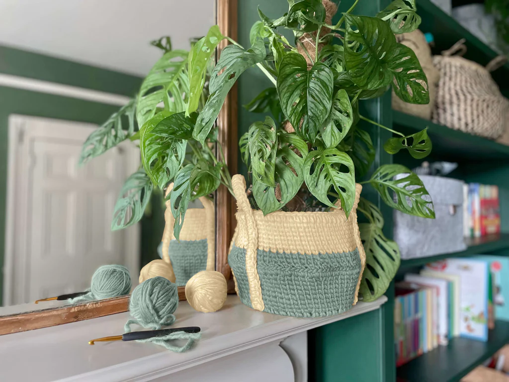Harvest Moon Basket Pattern - The Crochet Coven