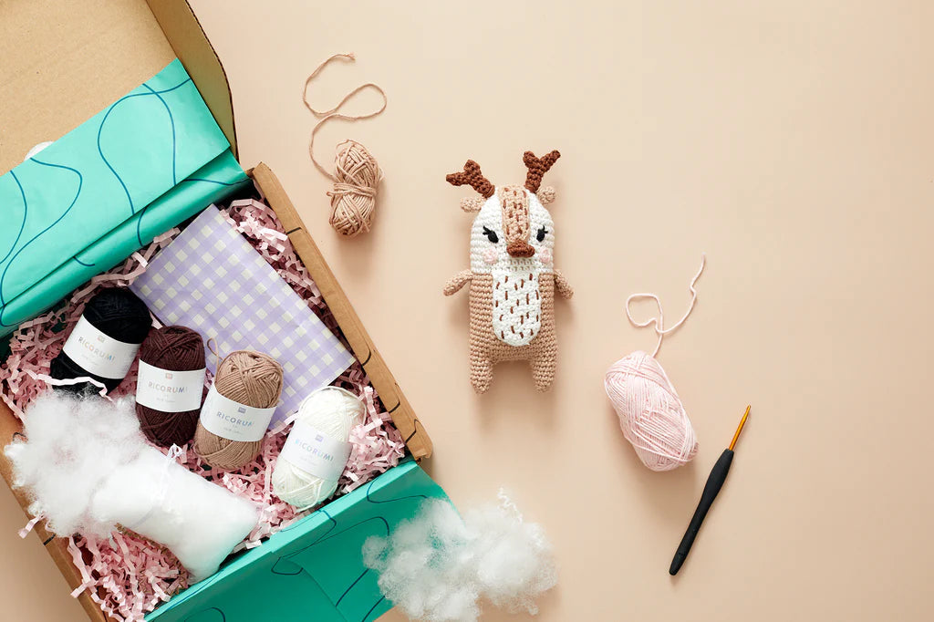 Ronnie the Reindeer pattern - The Crochet Coven