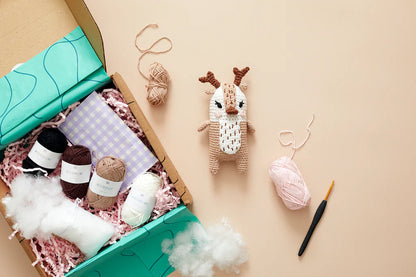 Ronnie the Reindeer pattern - The Crochet Coven