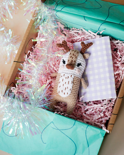 Ronnie the Reindeer pattern - The Crochet Coven