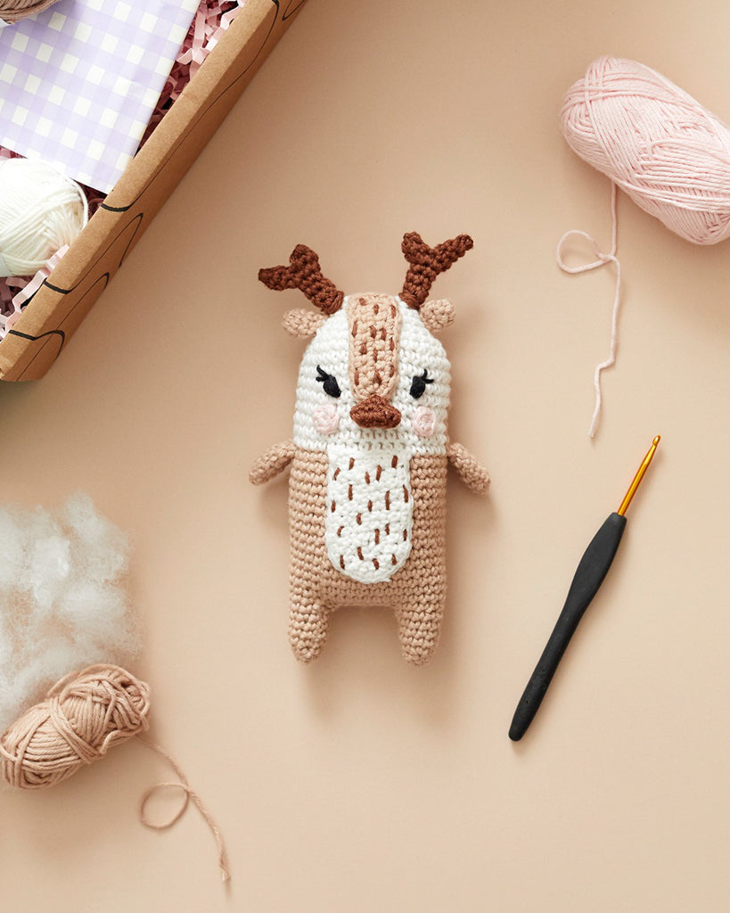 Ronnie the Reindeer pattern - The Crochet Coven